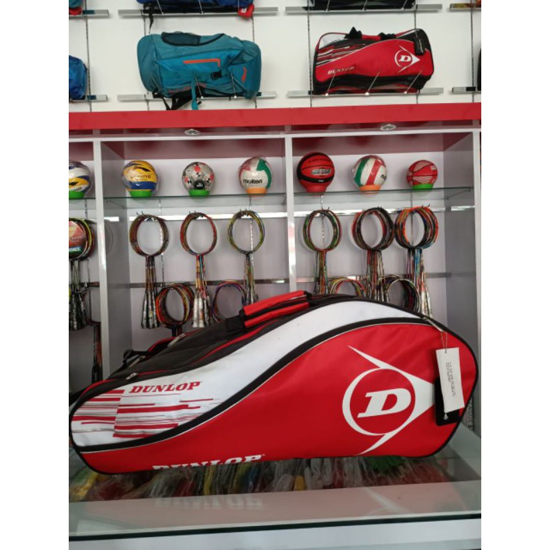 TAS DUNLOP MERAH PUTIH PROMO