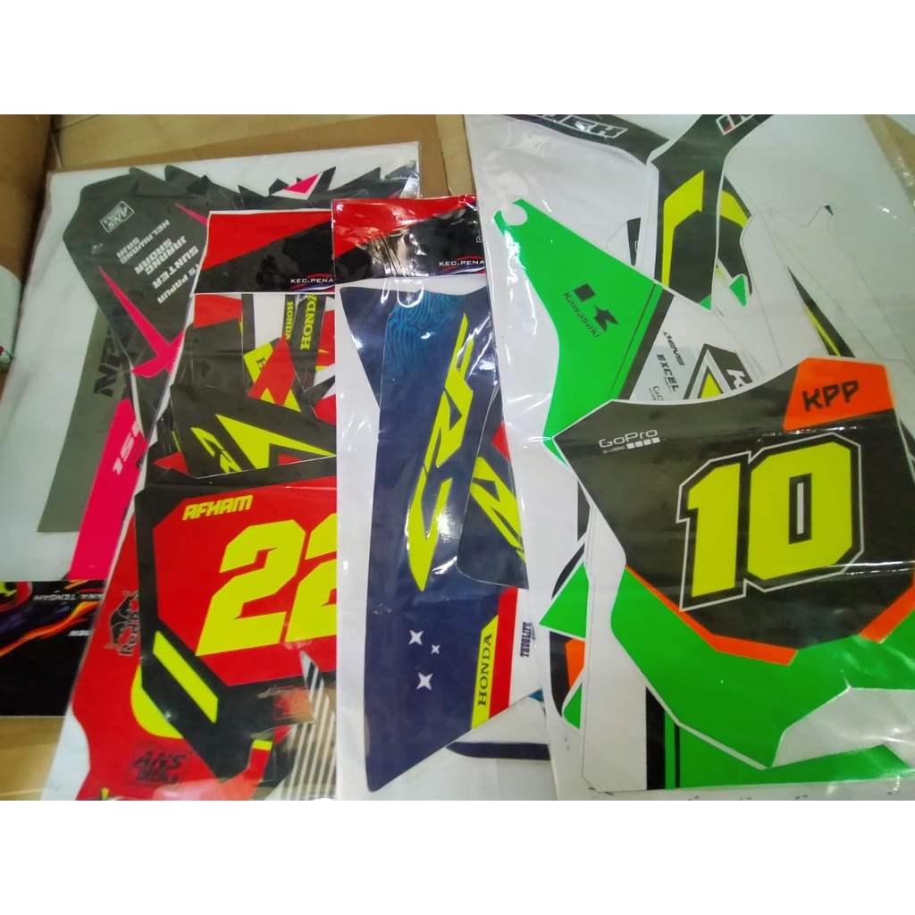 decal kx 250-  decal body kxf 250