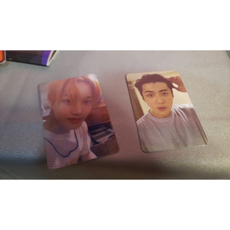 WTS WTT PHOTOCARD SEHUN PB2 KAI EXPANSION (KE CHANYEOL PB1/CHANYEOL AR JEWEL)