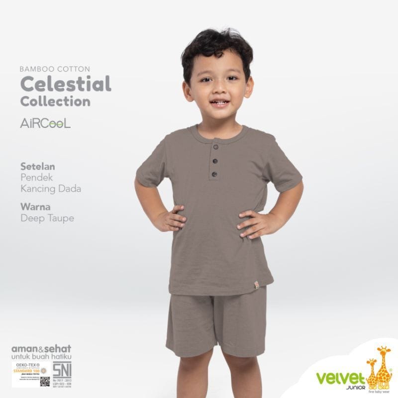 Velvet Junior Celestial 1 pcs setelan pendek