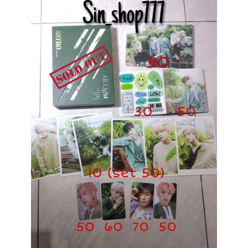 ALBUM ASTRO ALL LIGHT (Sharing)