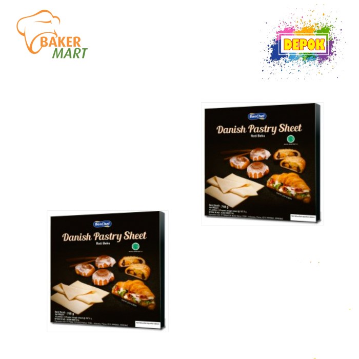 

ORIGINAL MURAH Danish Pastry Sheet 750Gr