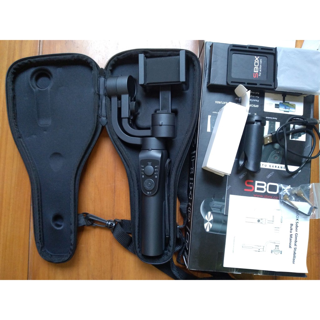 SBOX Saber Gimbal - 3 Axis Smartphone Stabilizer