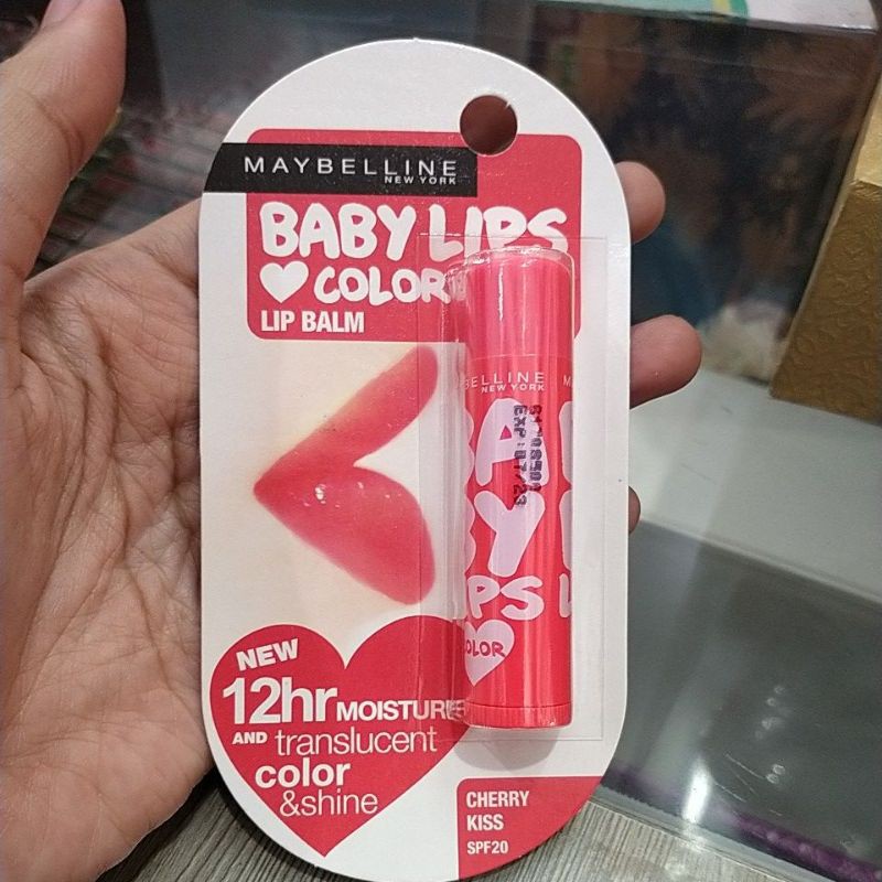 maybelline baby lips love color lip balm cherry kiss spf 20