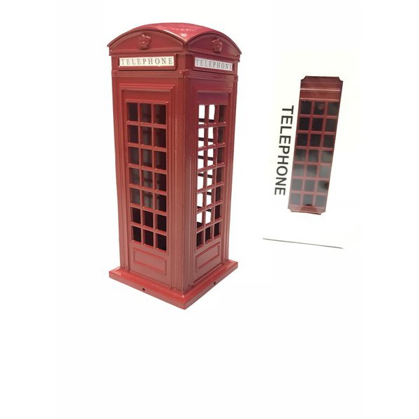 Pajangan Miniatur Telephone Telepon London Inggris 15 cm