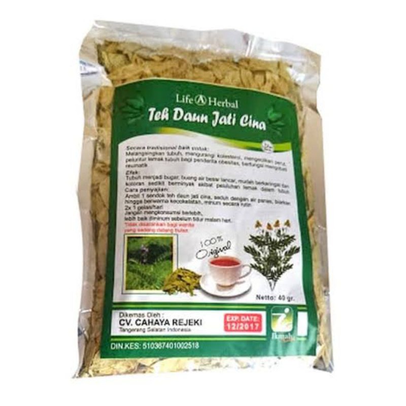 

Teh Daun Jati Cina / Teh Peluntur Lemak