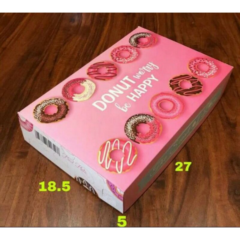

Box Donat motif - dus donat - box donat - kotak donat motif (HARGA 20 PCS!)