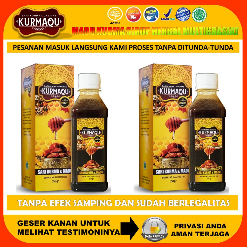Madu Herbal Obat Lemah Syahwat Impotensi Kurang Tahan Lama Cepat Keluar Ereksi Loyo Kurmaqu Sari Kur
