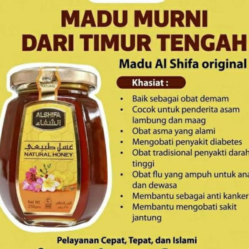 

Madu Alshifa Natural Honey 500 gram Original Saudi