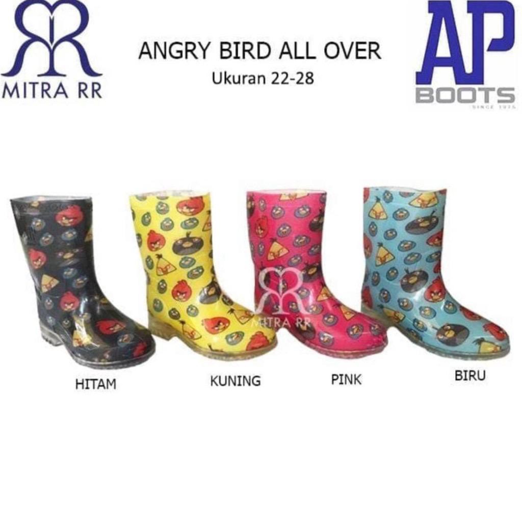 MitraRR Sepatu Boot Anak Bird AP BOOTS Kids Bird NEW Motif Mitra RR