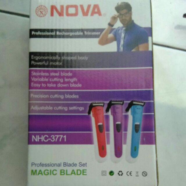 Cukur rambut  portable alat potong  rambut  NOVA NHC 9011 