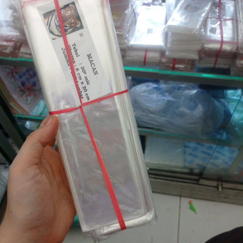 

OPP PLASTIK 6x20 PLASTIK SENDOK KEMAS PLASTIK LEM PLASTIK SNACK PLASTIK KALUNG AKSESORIS