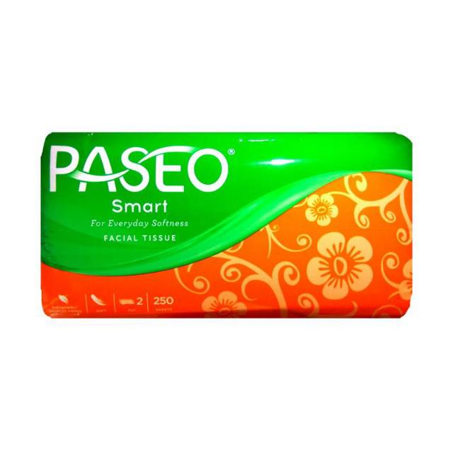 Paseo Smart Facial Tissue 250 Sheets