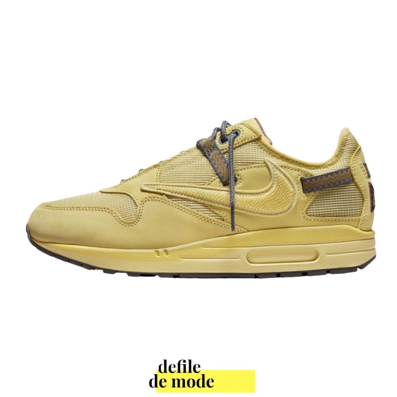 NIKE AIR MAX 1 TRAVIS SCOTT CACTUS JACK SATURN GOLD