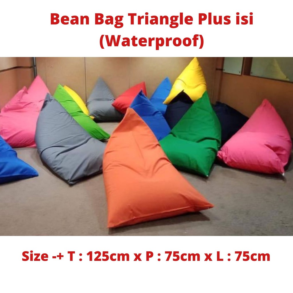 BEAN BAG PLUS ISI MURAH WATERPROOF SIZE MEDIUM