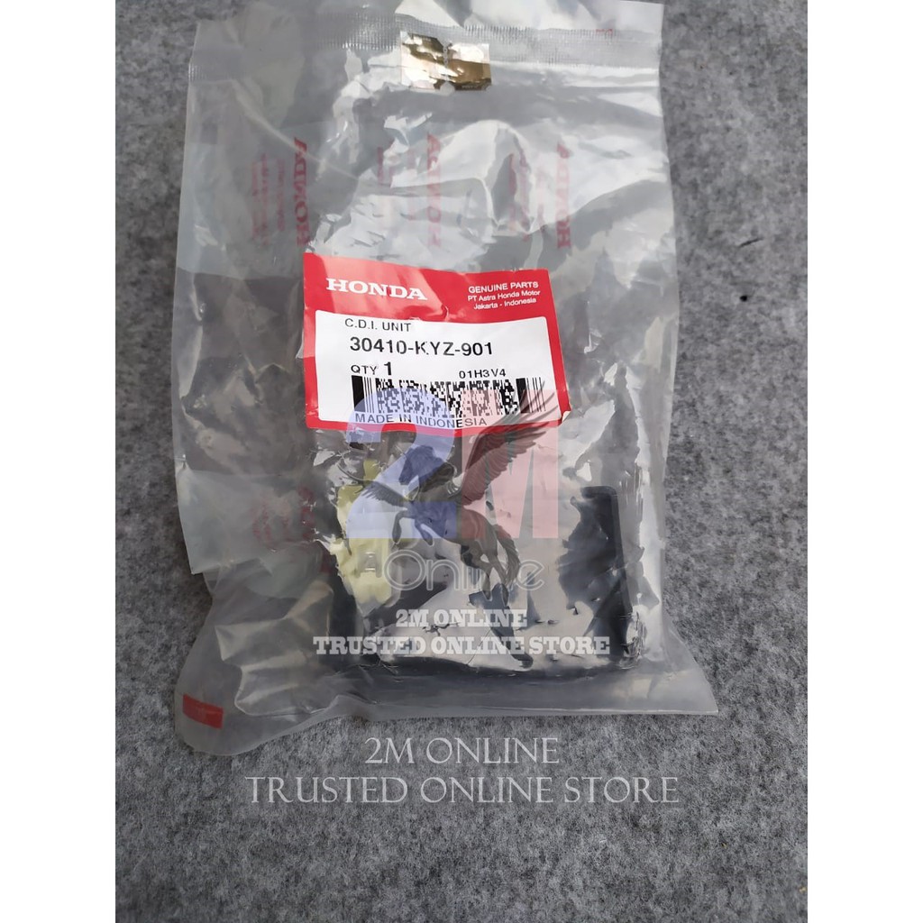 2m CDI SUPRA X 125 HELM IN KARBU ORI AHM 30410-KYZ-901