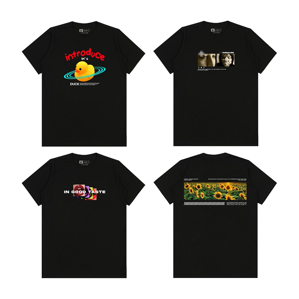 [PROMO] Kaos Distro Unisex Cotton Combed 24s Original Baju Grosir Pakaian Pria Wanita