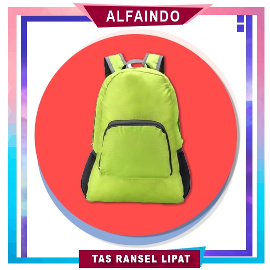 Alfaindo TR006 - Folding Bag Pack / Tas Ransel Lipat