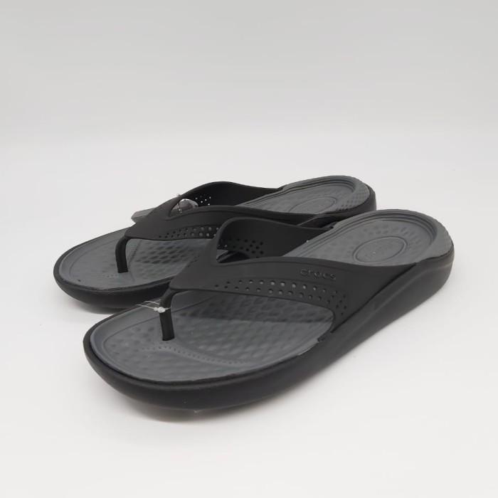 Sandal Crocs Pria  Sandal Crocs Literide Flip Man  Sandal Jepit Restock