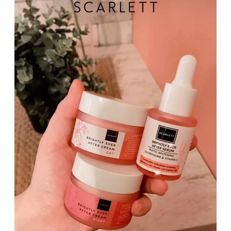 Scarlett 3in1 paket Brightly whitening glowing