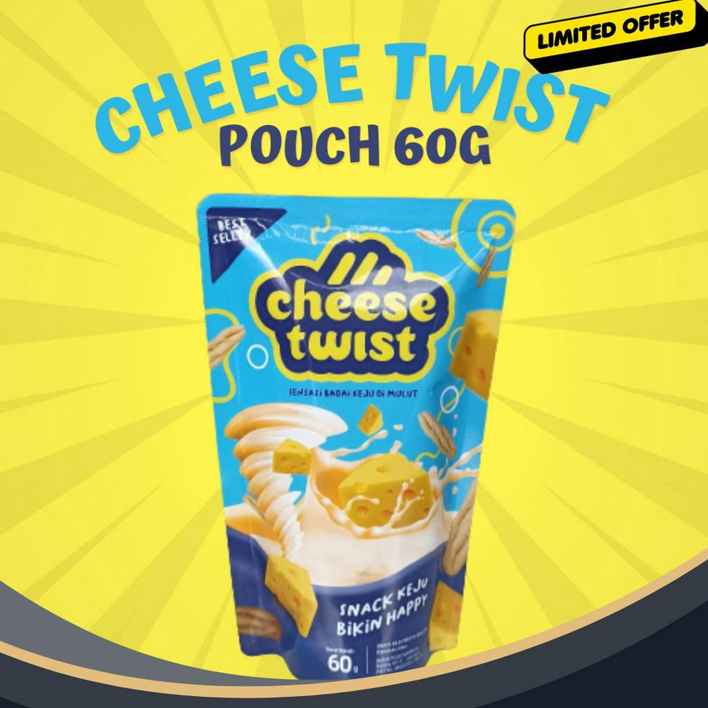 

MURAH Cheese Twist Cheese Stick Keju Premium Stik Keju Twist 6 Gram