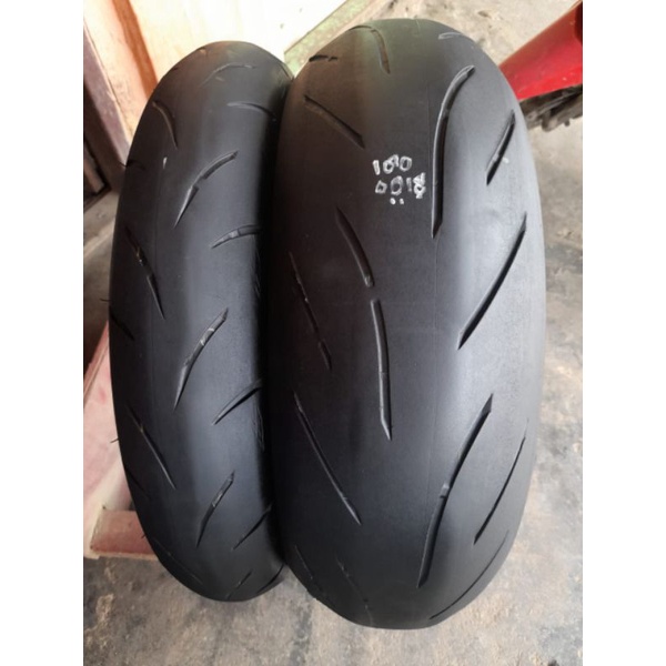 ban Bridgestone battlax s21 120/70-17 vs 180/55-17 not s22 pirelli