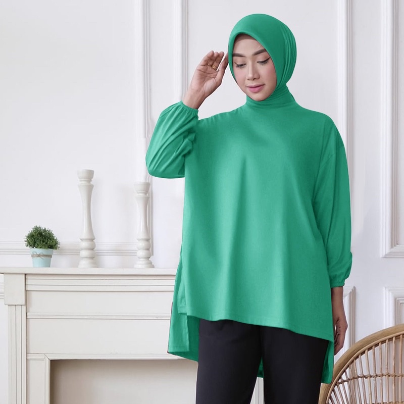 COD/BLOUSE OVERSIZE (A5) POLOS BAHAN BABYTERRY HALUS