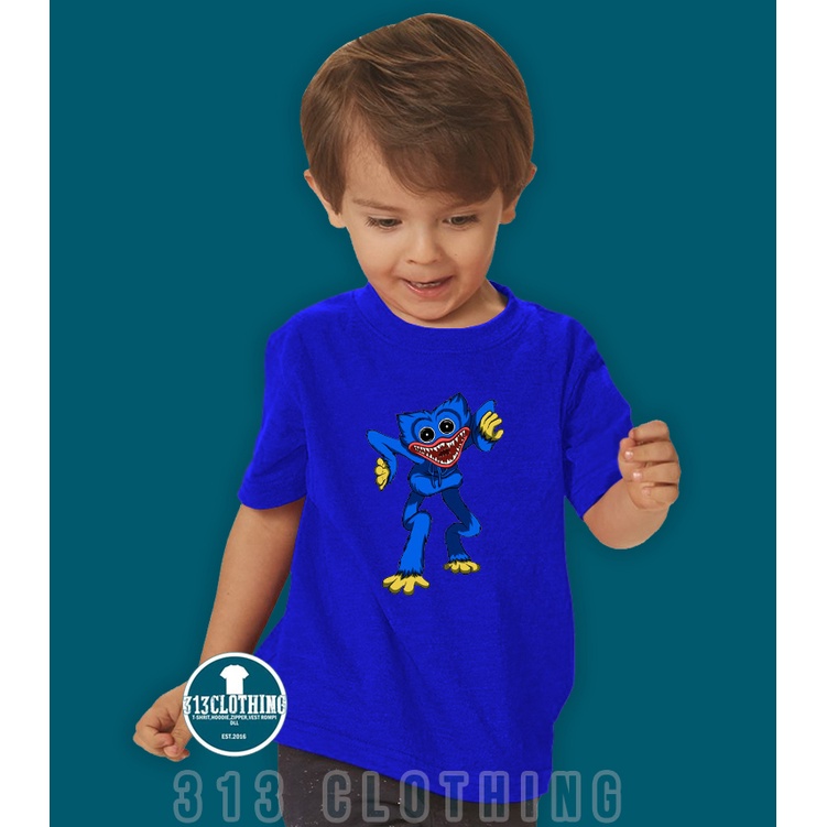 Kaos Anak Baju Anak Huggy Wuggy Kaos Poppy playtime anak Kaos Huggy Wuggy Anak Bisa COD