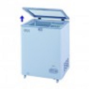PROMO SLIDING FLAT GLASS FREEZER GEA KAPASITAS 100LITER SD-100F