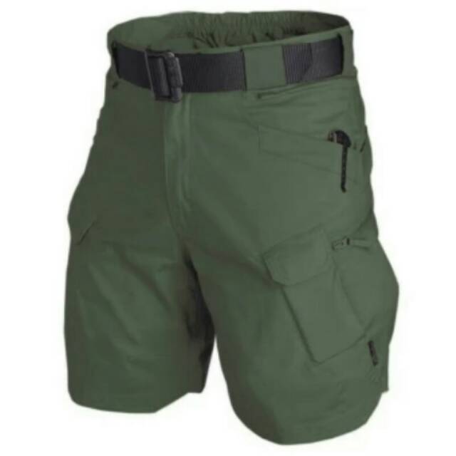 Celana taktikal pendek hijau/army
