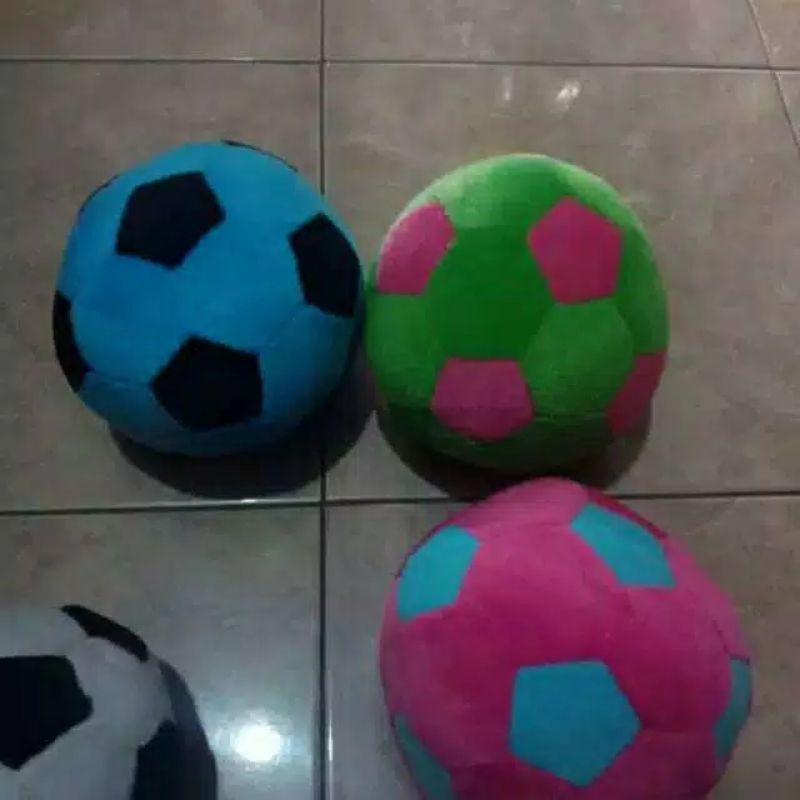 bantal bola mainan anak bola 30cm