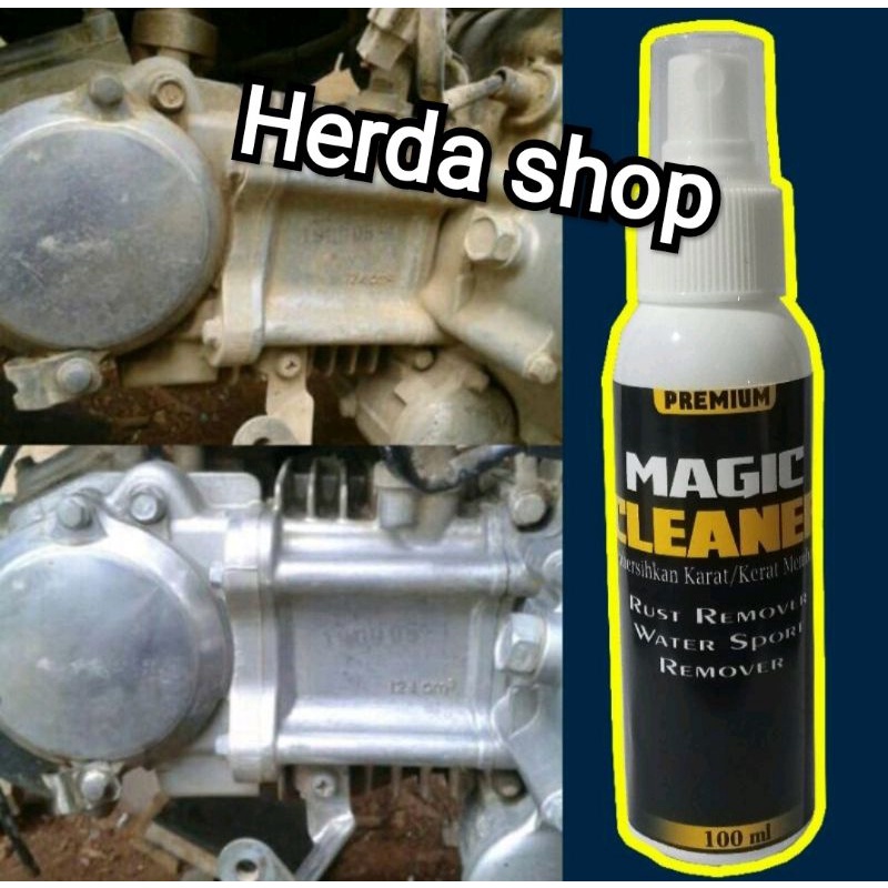 Pembersih Kerak/Karat pada Mesin Motor dan Mobil Magic Cleaner Pembersih Blok Mesin pembersih cvt  pembersih knalpot maupun transmisi mobil