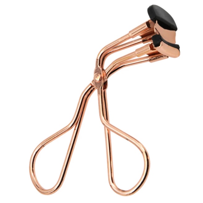 ROSEGOLD / BLACK / SILVER - EYELASH CURLER TYPE S - PENJEPIT BULUMATA -  New Eyelash Curler Stainless Steel Portable Eyelash Curler Beauty Tool Eye Lashes Make Up Tools