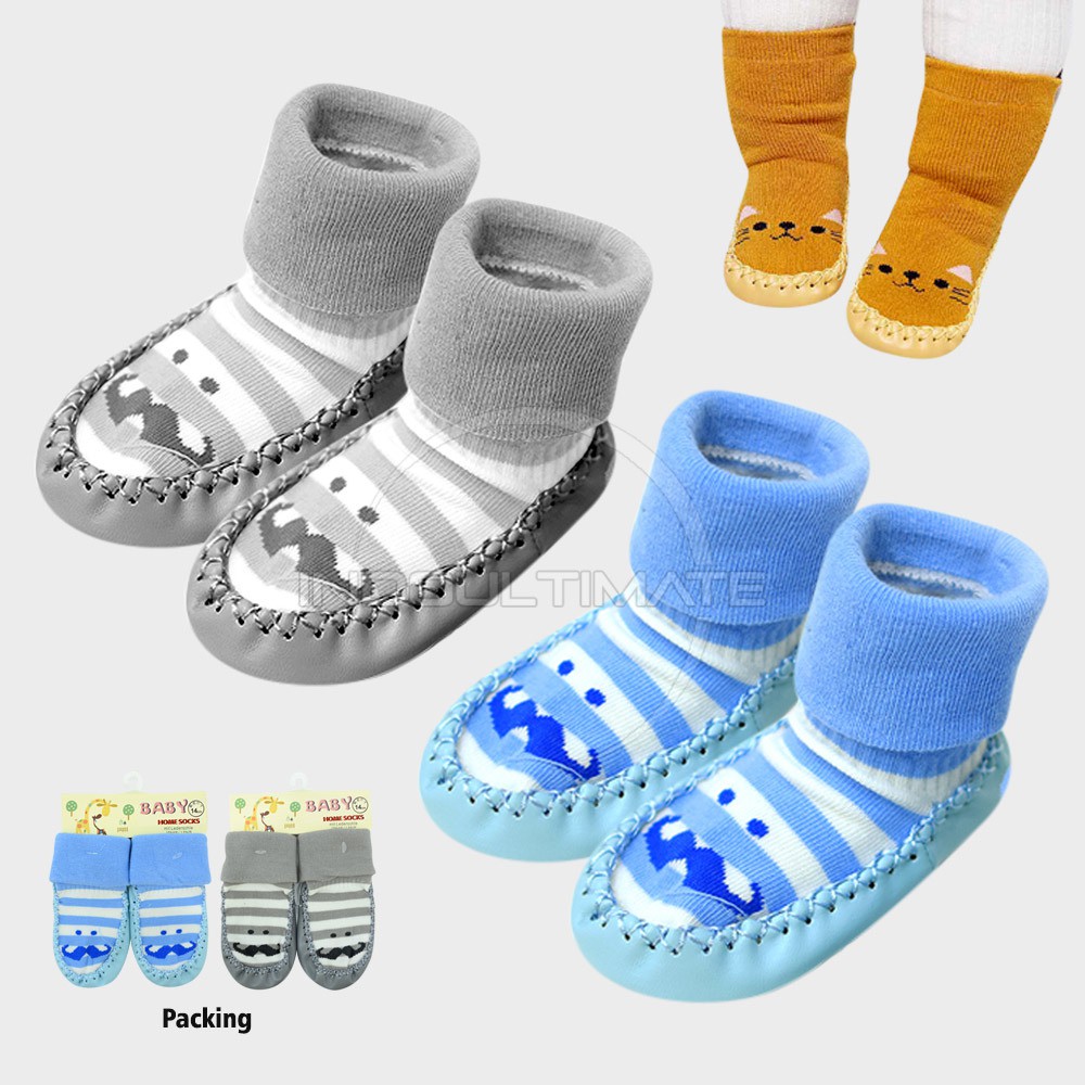 Sepatu Bayi Balita Anti Slip Kaos Kaki Bayi Sepatu Prewalker Alas Kaki Bayi Balita murah SY-61