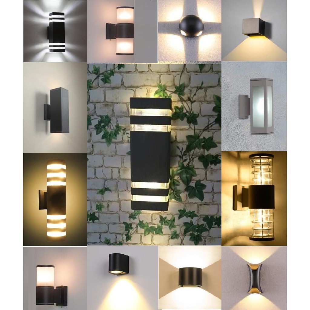 Lampu dinding 1ARAH 2 Arah Hitam Lampu Pilar Lampu Lampu dinding 1ARAH 2 Arah Hitam Lampu Pilar Lampu