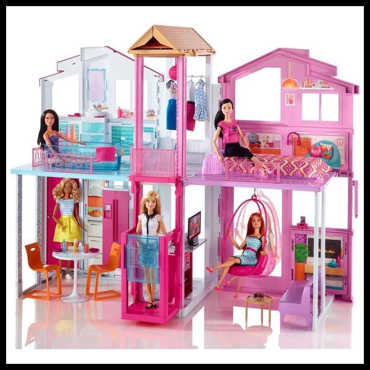 barbie 3 storey townhouse