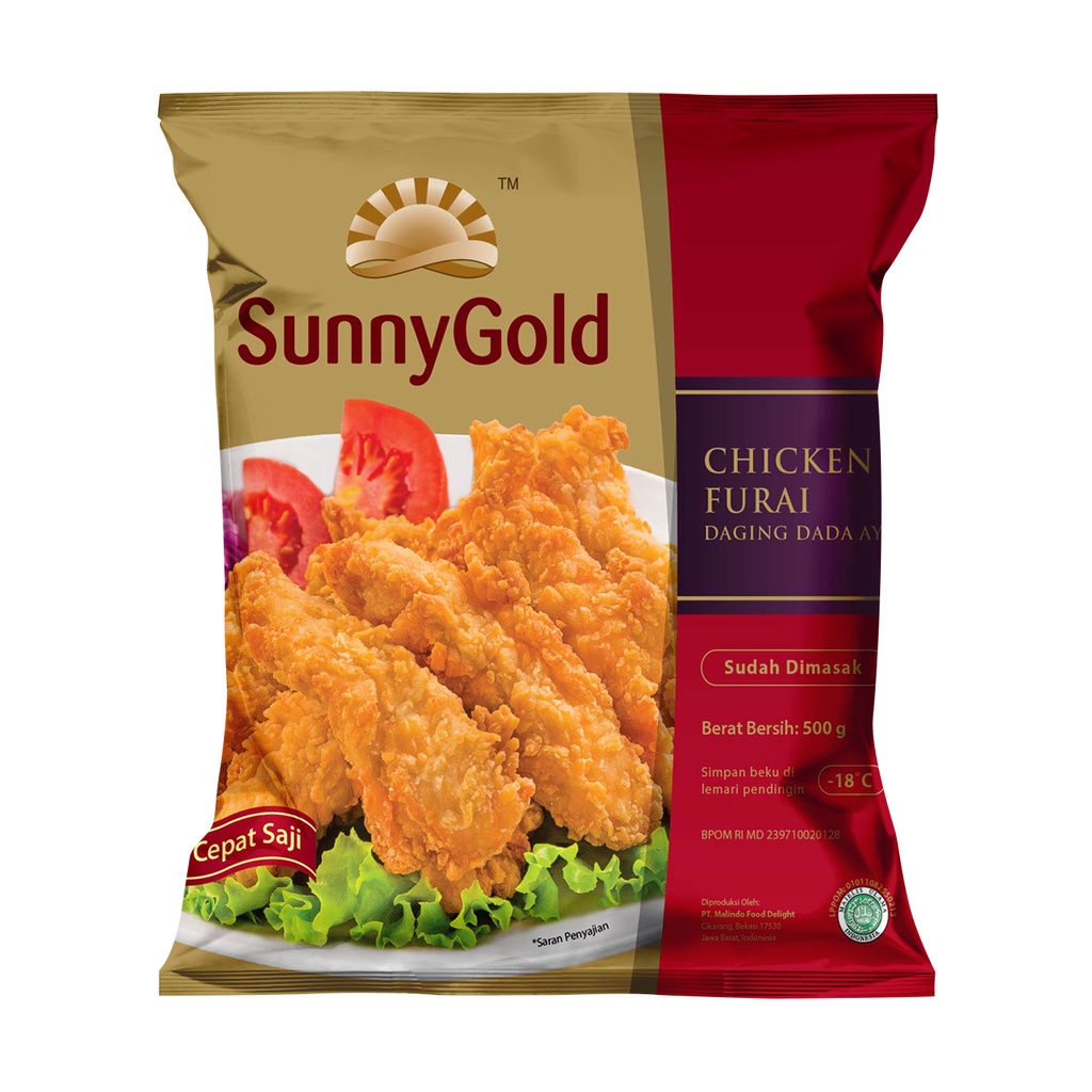 

SUNNY GOLD CHICKEN FURAI 500 GR