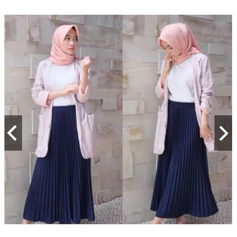 Fifi fashion Rok Plisket Plisket Skirt