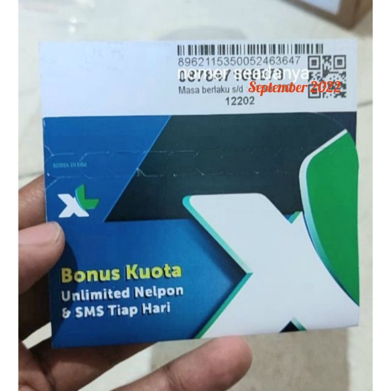 FREE WAIST BAG PERDANA XL 0K SEGEL BELUM RAGISTRASI BONUS KUOTA 365 GB SETAHUN/PERDANA MURAH