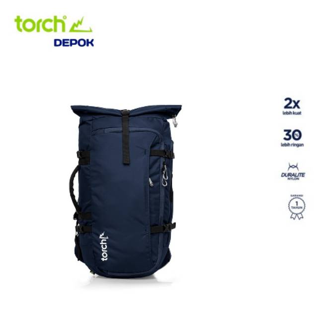 TORCH Depok Tas Ransel Travel Backpack Fujisawa 45+3L Navy