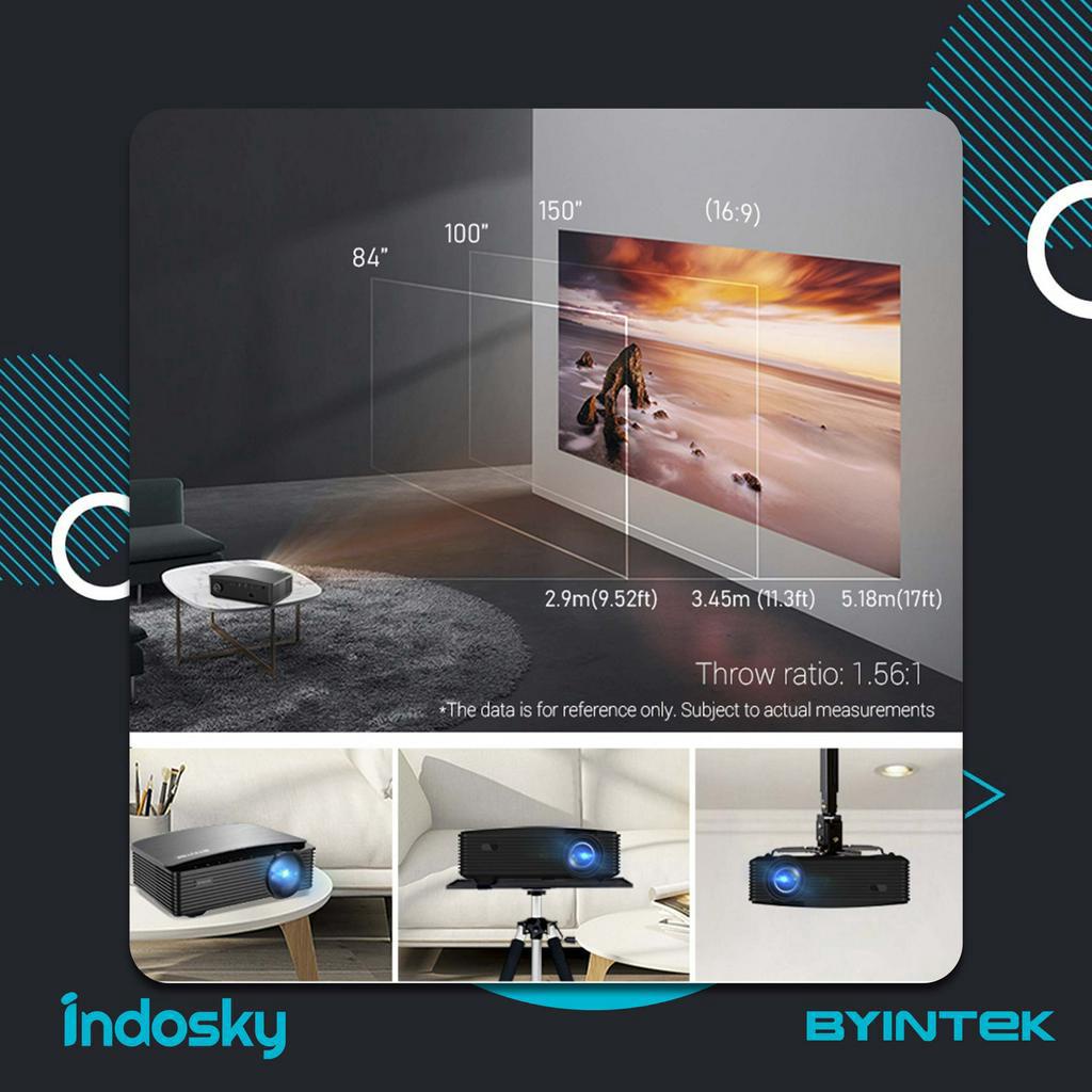 Indosky Projector - Proyektor Byintek K25