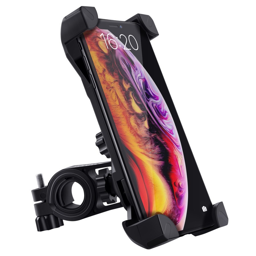 Bicycle Phone Holder Phone Holder Sepeda H02 dengan 4 pegangan hp