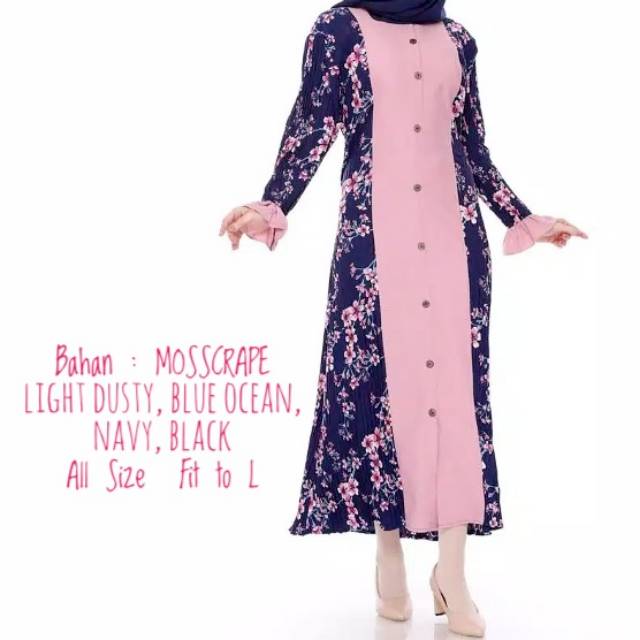  GAMIS  TERBARU DRESS MUSLIM GAMIS  SYARI CASUAL  DRESS 