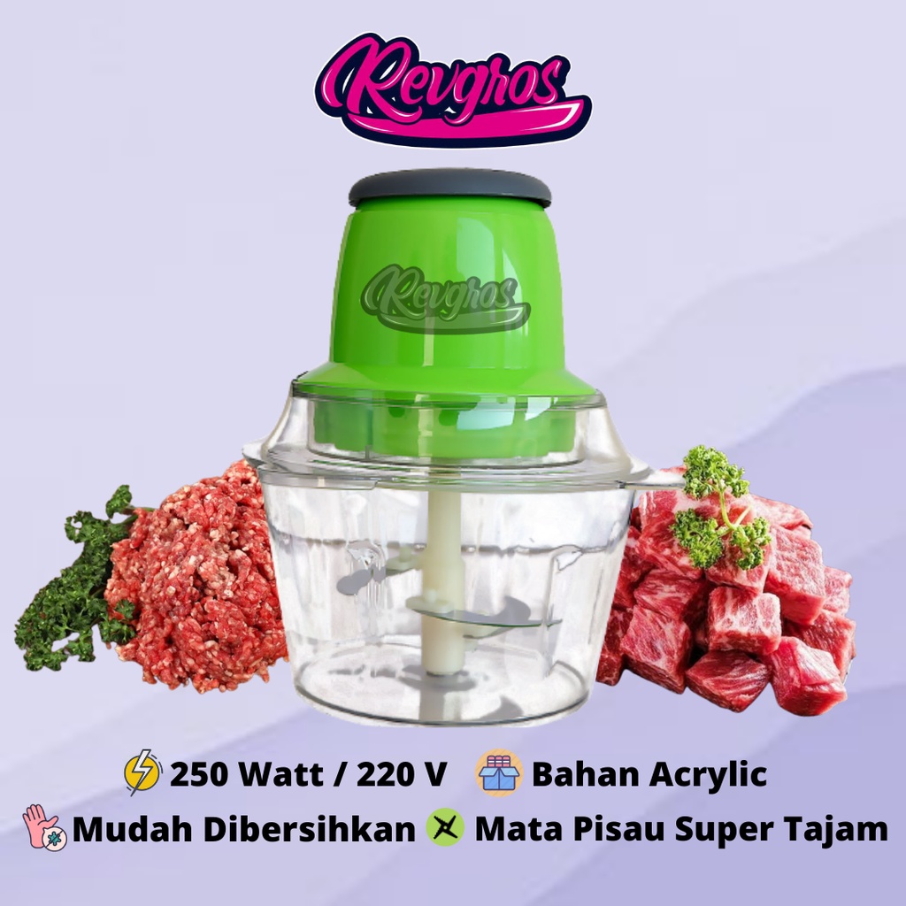 BLENDER DAGING MULTIFUNGSI / PENGGILING DAGING / GILINGAN DAGING / BLENDER DAGING ELEKTRIK 2 LITER