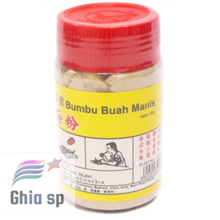 

Bumbu Buah Serbuk Kiamboy Cap Elang Manis 150 gr #somboi #somboy