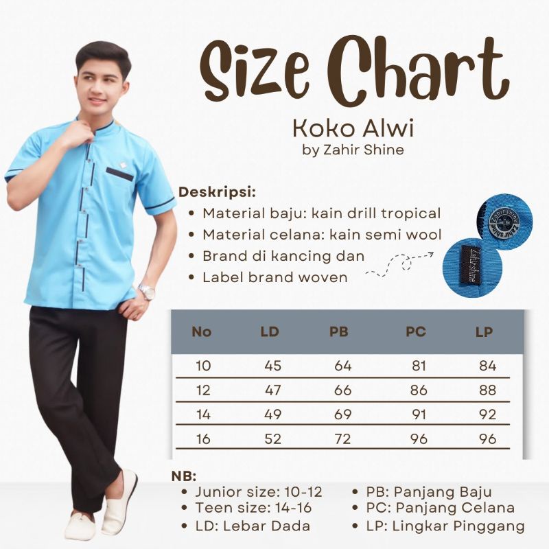 Koko Alwi b&amp;d kids Original [Junior &amp; Teen]