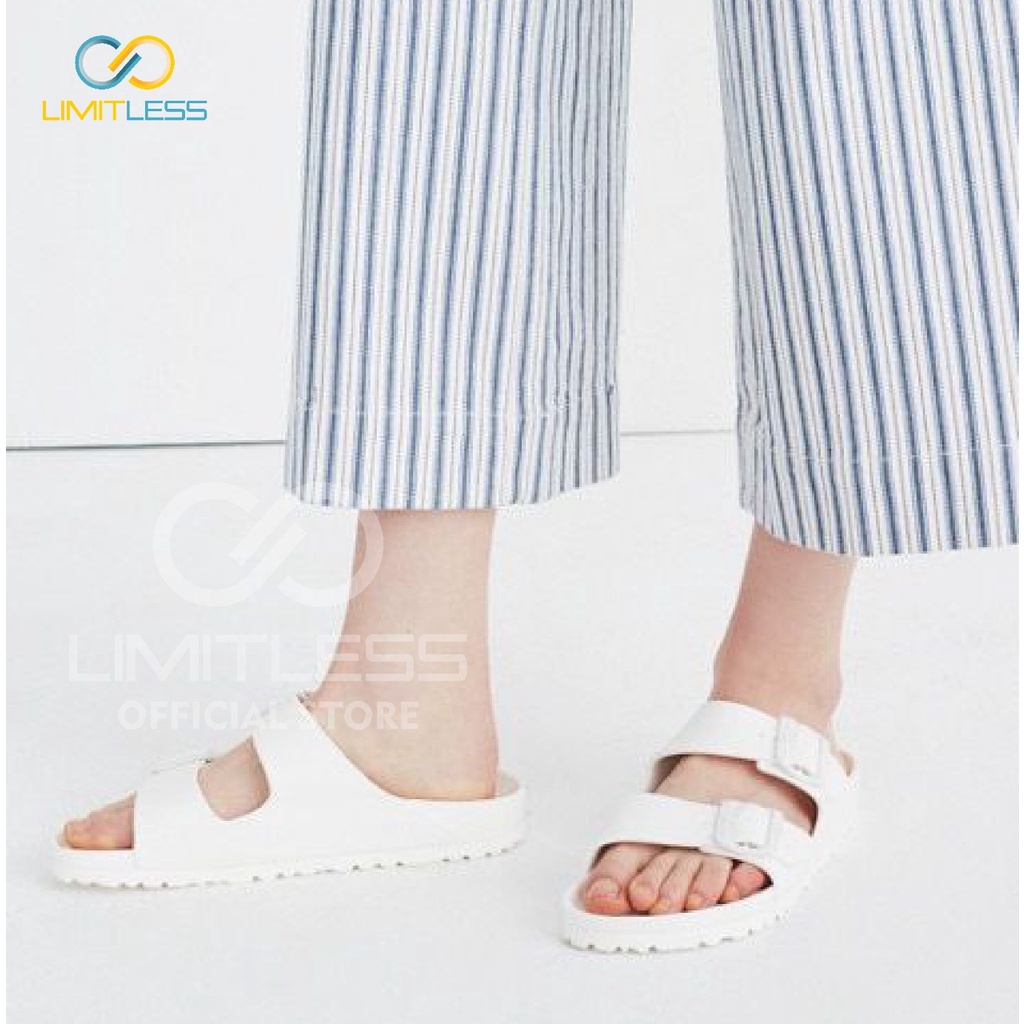 Zerolimit - Sandal Slip On Wanita Kekinian Sendal Strap Wanita Viral Sandal Slop Cewek Eva Lentur