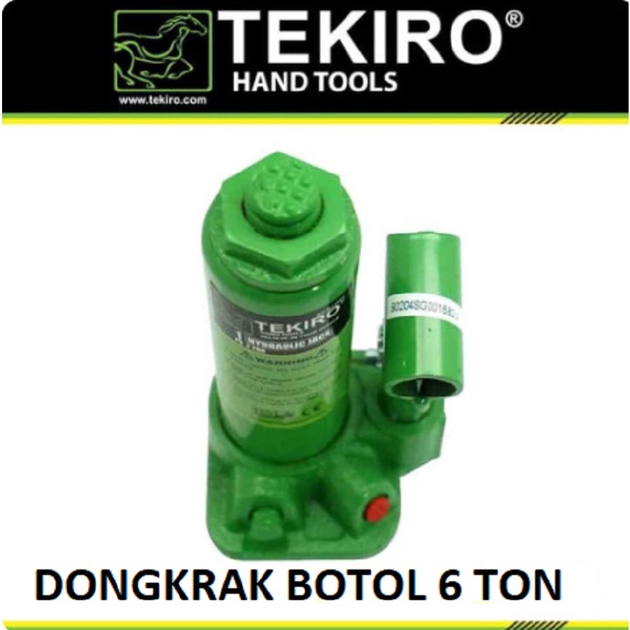 Dongkrak Botol 6 Ton Tekiro Hydraulic Bottle Jack Mobil Tekiro Tool