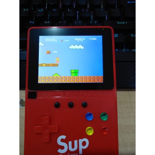 [WAE] GAMEBOY + POWERBANK RETRO GAME COLOK KE TV BISA 2 PLAYER D31