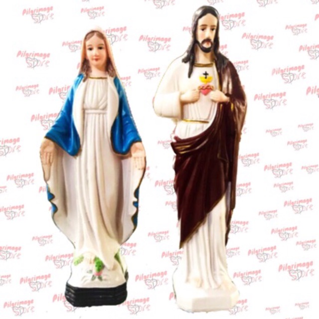 Patung YESUS & MARIA 25cm